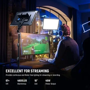 Neewer 18" LED Video Light Kit - Complete Pro Lighting Solution