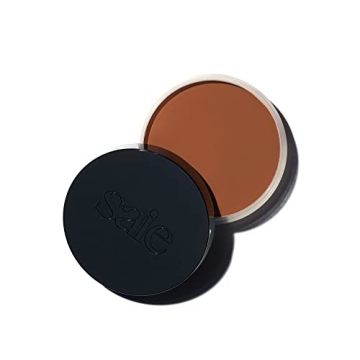 SAIE Sun Melt Bronzer - Cream-Balm Bronzer for Natural Glow - Tan Bronze (1 oz)