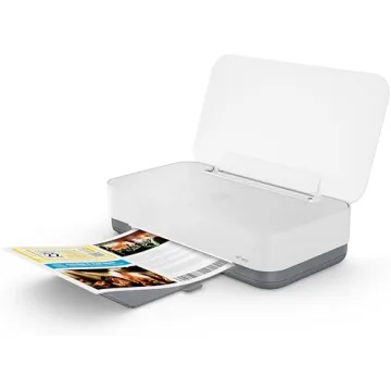 HP Tango Smart Wireless Printer – Mobile Remote Print, Scan, Copy, HP Instant Ink, Works with Alexa(2RY54A),White