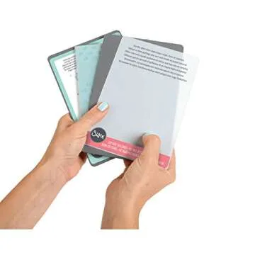 Sizzix, White and Gray 660950 Texture Boutique Embossing Machine,White/Gray