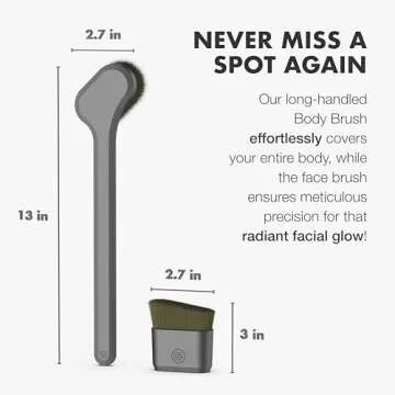 SONN Kabuki Self Tanner Brushes - Easy Application for All