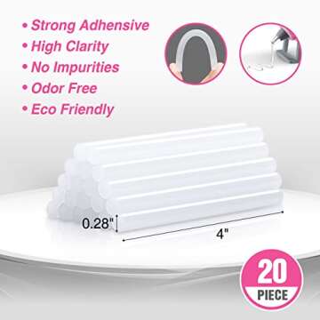 WORKPRO Mini Hot Glue Gun - Crafting Made Easy