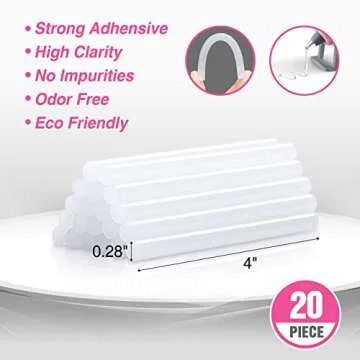 WORKPRO Mini Hot Glue Gun - Crafting Made Easy