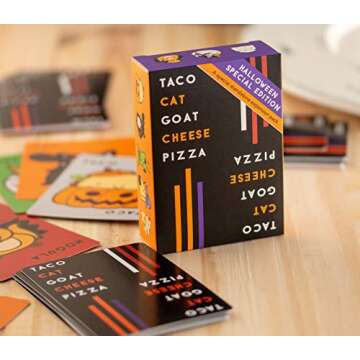 Taco Cat Goat Cheese Pizza – Halloween Edition – Halloween Party Games for Kids and Adults - Hal...