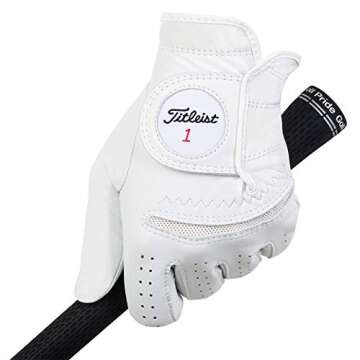 Titleist Mens Pearl Golf Glove - Ultimate Performance and Comfort in Golfing Gear