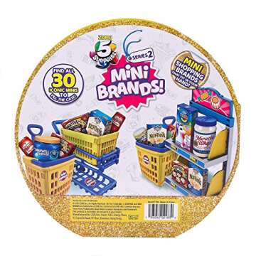 5 Surprise Mini Brands Collector's Case Series 2 (Comes with 4 Exclusive Minis) by ZURU, 7785