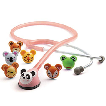 Pediatric Clinician Stethoscope with Fun Animal Faces