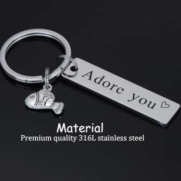 AHAETH Harry Fans Styles Keychain Harry Gifts Adore You Movie Fans Gift for Teen Girls Women Her Har...