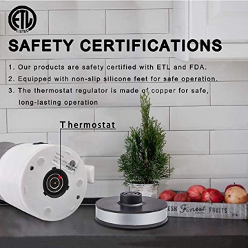 Huogary Electric Milk Frother for Perfect Coffee at Home