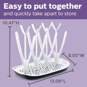 Philips AVENT Drying Rack, White, SCF149/00