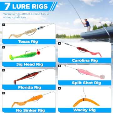 PLUSINNO 137Pcs Fishing Lures Tackle Box - Ideal Gift for Anglers