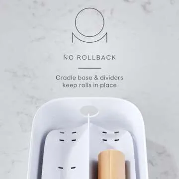 YouCopia StoraRoll Wrap Dispenser for Kitchen Organization
