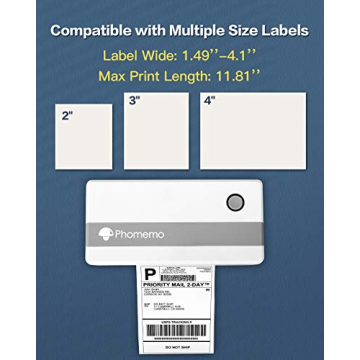 Phomemo Thermal Label Printer PM-246 for Shipping & Barcodes
