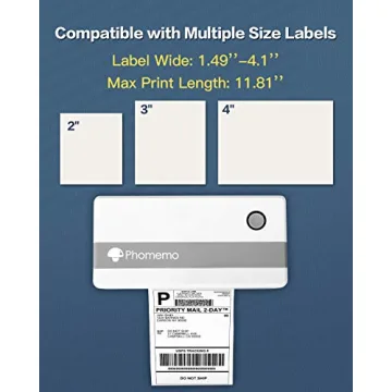 Phomemo Thermal Label Printer PM-246 for Shipping & Barcodes