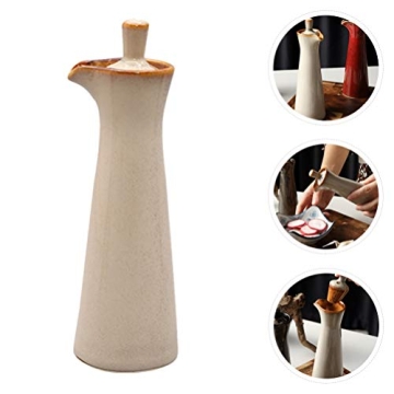 Cabilock Ceramic Soy Sauce Bottle - Elegant Sauces Dispenser