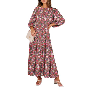 Stunning ANRABESS Women's Boho Maxi Dress for Summer