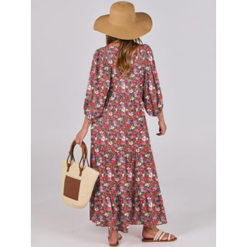 Stunning ANRABESS Women's Boho Maxi Dress for Summer