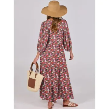 Stunning ANRABESS Women's Boho Maxi Dress for Summer