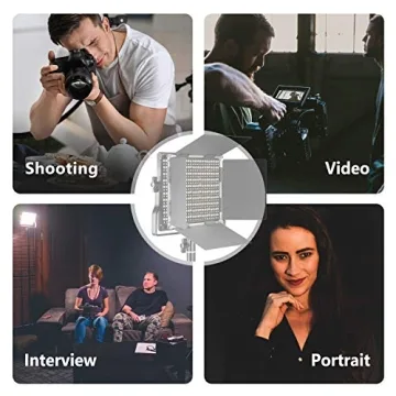 Neewer Bi-Color LED Video Light for Studio and YouTube