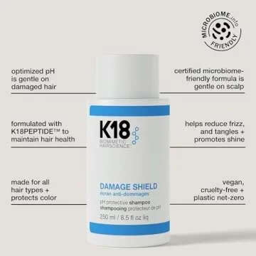K18 Damage Shield Shampoo & Conditioner for Healthy Hair