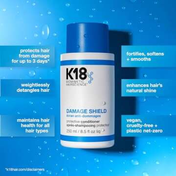 K18 Damage Shield Shampoo & Conditioner for Healthy Hair