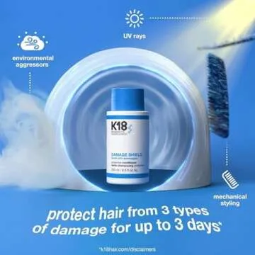 K18 Damage Shield Shampoo & Conditioner for Healthy Hair
