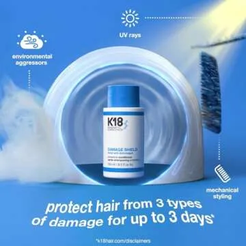 K18 Damage Shield Shampoo & Conditioner for Healthy Hair