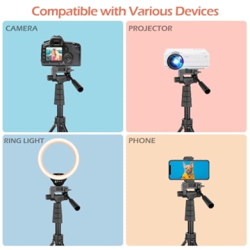 Aureday 67" Phone Tripod for Selfies and Vlogging