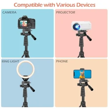 Aureday 67" Phone Tripod for Selfies and Vlogging