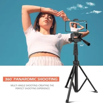 Aureday 67" Phone Tripod for Selfies and Vlogging
