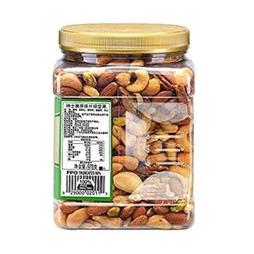PLANTERS Unsalted Mixed Nuts, Cashews, Almonds, Hazelnuts, Pecans, Pistachios no Shell, Party Snacks, Plant-Based Protein, Quick Snack for Adults, After School Snack, Kosher, 34.5 Oz Container