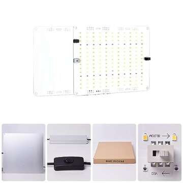 KYUQY LED Grow Light for Indoor Plants full spectrum