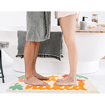 Fun UIOIU Get Naked Bath Mat - Soft, Non-Slip & Cute!
