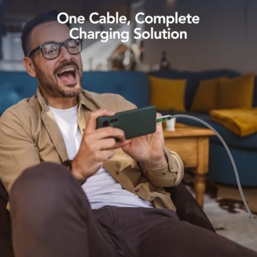 MFish 4-in-1 USB Charging Cable 240W for All Devices