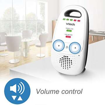 VTech Baby Monitor with Long Range and Rechargeable Battery