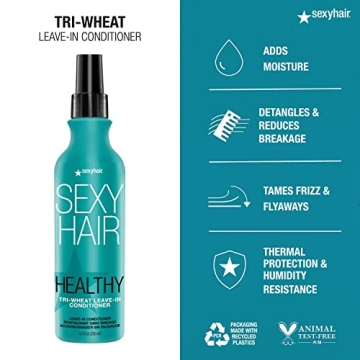 SexyHair Healthy Tri-Wheat Leave-In Conditioner for All Hair Types