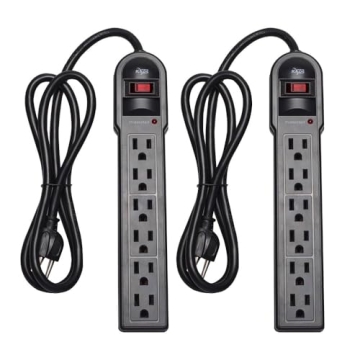 KMC Power Strip Surge Protector with Overload Protection