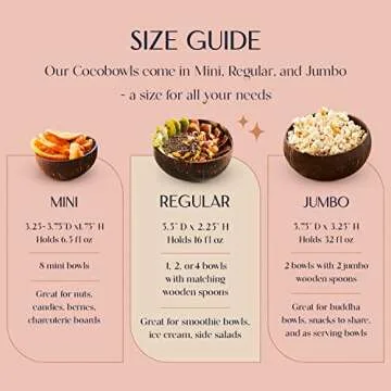 Cocobowlco Coconut Bowls Set for Stylish Dining