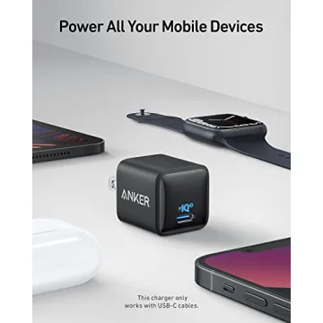 Anker Nano 20W USB-C Fast Charger for iPhone & Android