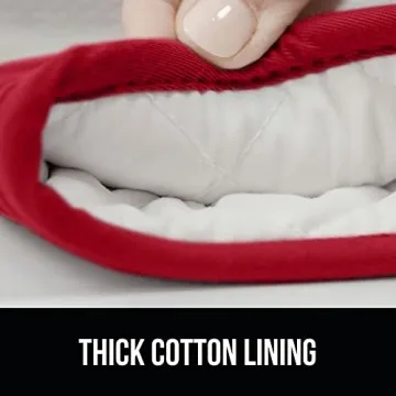 Gorilla Grip Silicone Oven Mitt Set for Safe Cooking