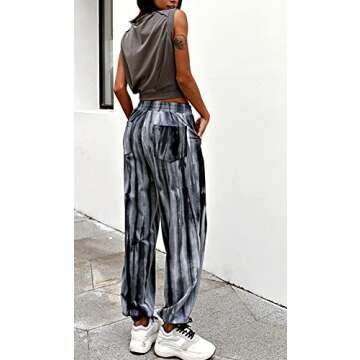 ARRIVE GUIDE Crop Top Athletic Shirts for Women Cute Sleeveless Yoga Tops Running Gym Workout Tshirts Grey M