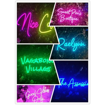 Custom Neon Sign - Personalize Your LED Decor Today!