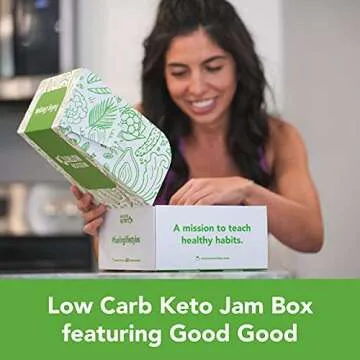 Good Good Keto Jam, Jelly with No Added Sugar, Variety Box - 12 ounces each (3 Count)
