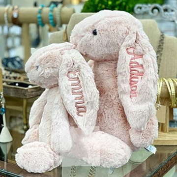 Handmade Personalized Plush Bunny - Gift for Children