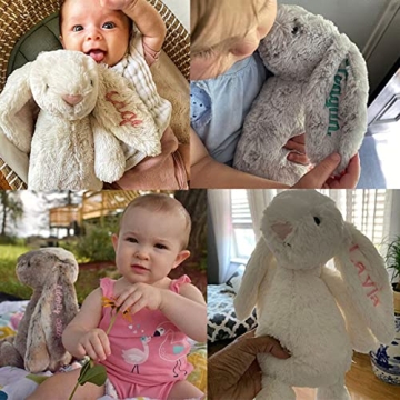 Handmade Personalized Plush Bunny - Gift for Children