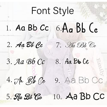 Handmade Personalized Plush Bunny - Gift for Children