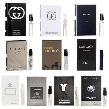 EKoKim Cologne Men's Perfume Sampler - 12 Designer Scents