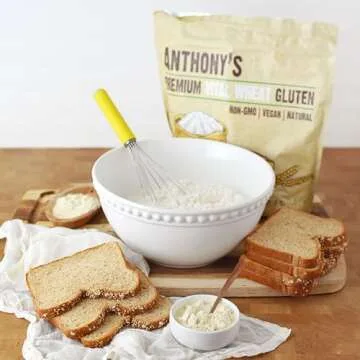 Anthony's Vital Wheat Gluten - High Protein, Vegan & Keto Friendly