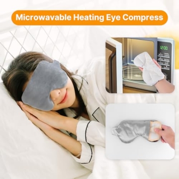 Atsuwell Eye Mask for Soothing Eyes, Heat & Cold Relief