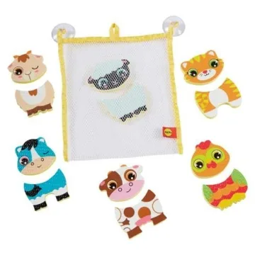 Farm Friends Foam Bath Stickers for Kids Fun